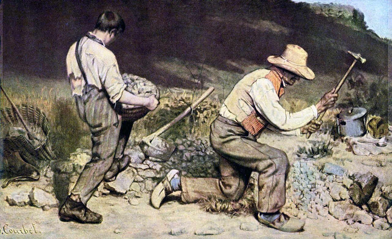Gustave Courbet, The Stone Breakers