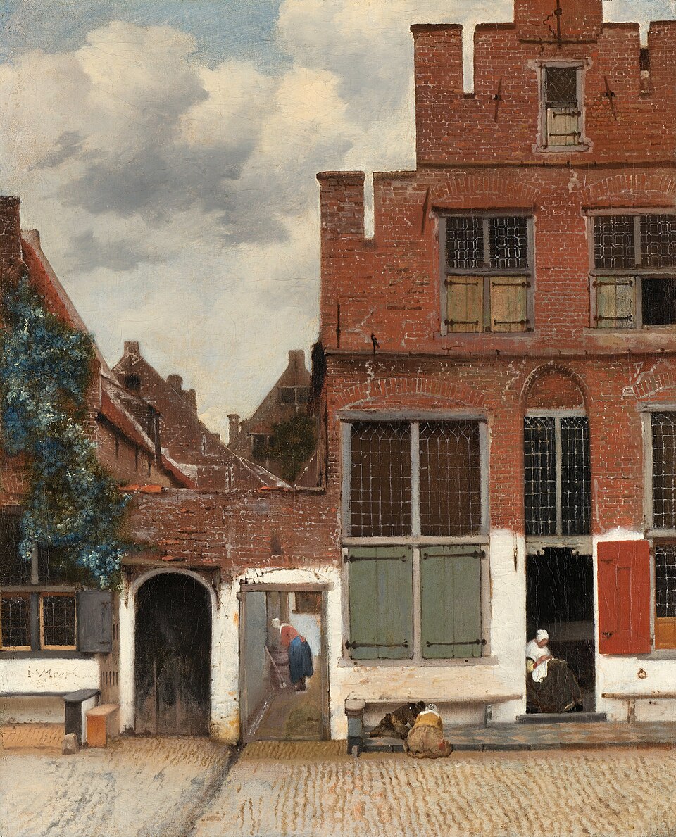 The Little Street, Johannes Vermeer, c. 1658