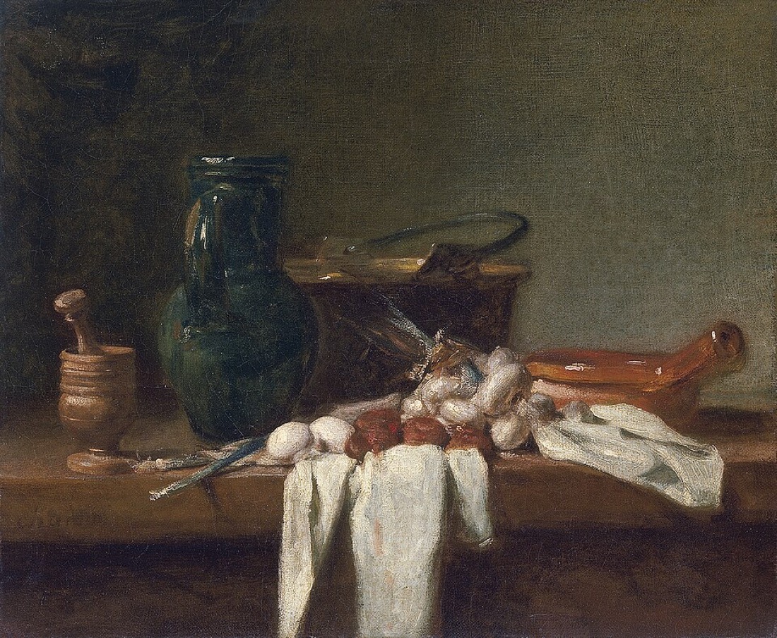 Copper Cauldron, Chardin, c. 1730