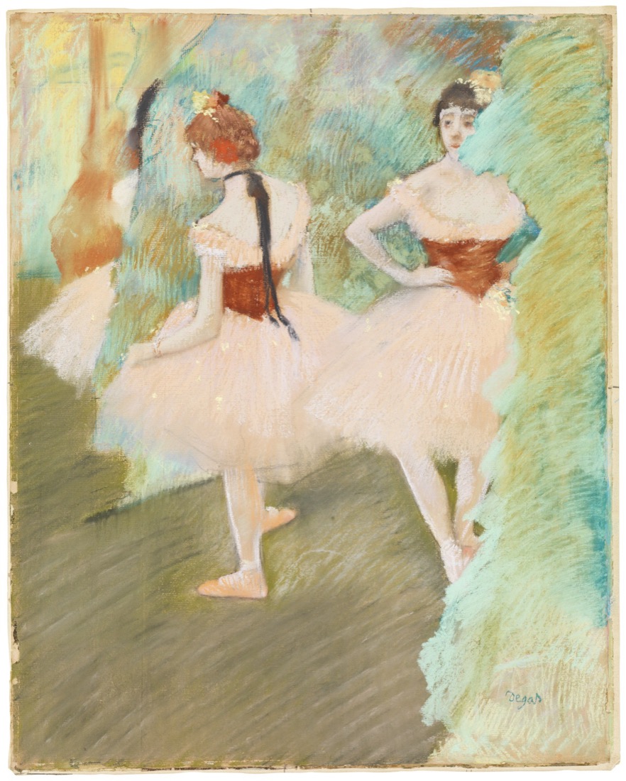Dancers in Pink, Degas, c. 1879