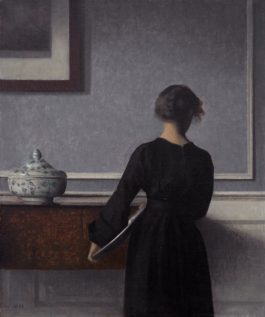 Interior with a Woman, Hammershøi, 1904