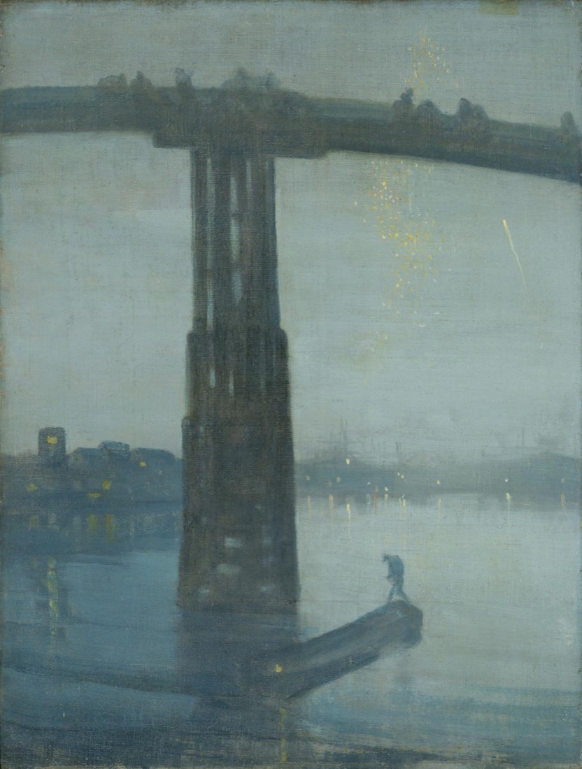 Old Battersea Bridge, Whistler, c. 1872